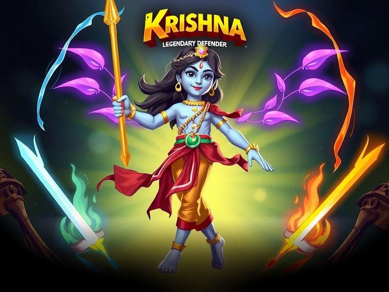 Krishna Legendary Defender Game Cover Art